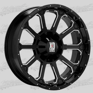 KMC BOMB 18X9 6/139.7 30P MATT BLACK/MACHINED