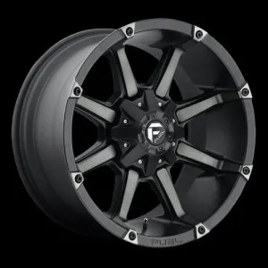 FUEL COUPLER 18X9 6/139.7 20P BLACK & MACHINED DARK TINT