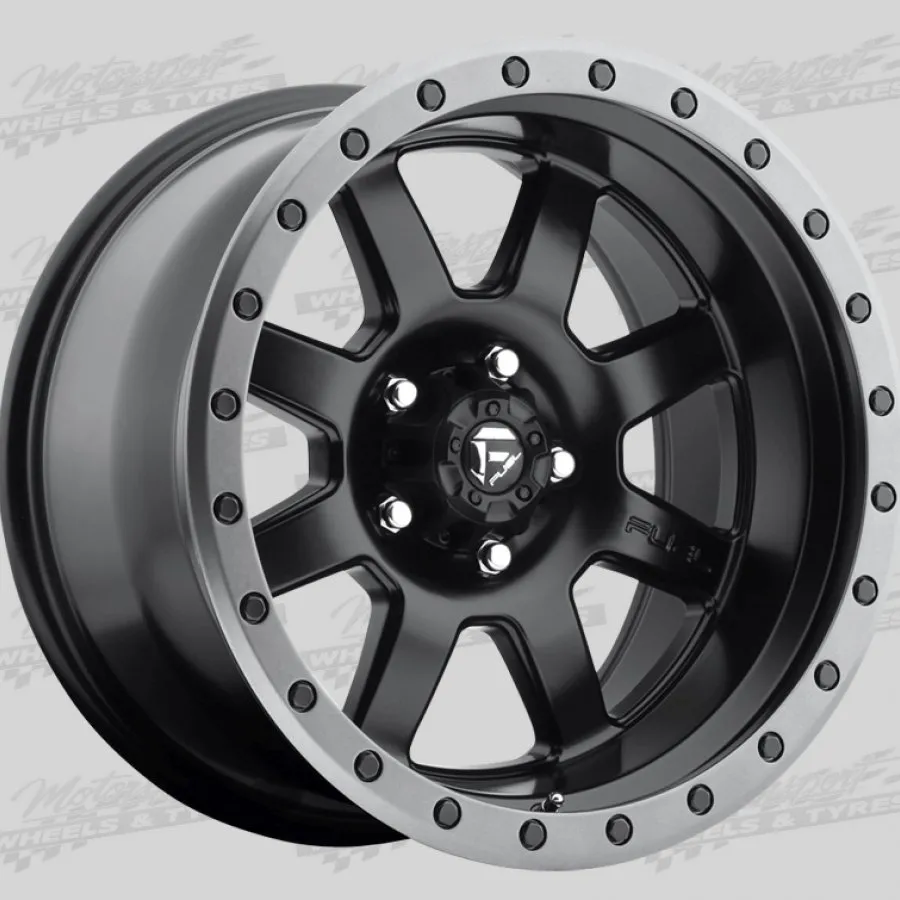 FUEL TROPHY 18X9 8/170 0P MATTE ANTHRACITE/MATTE BLACK 125.1