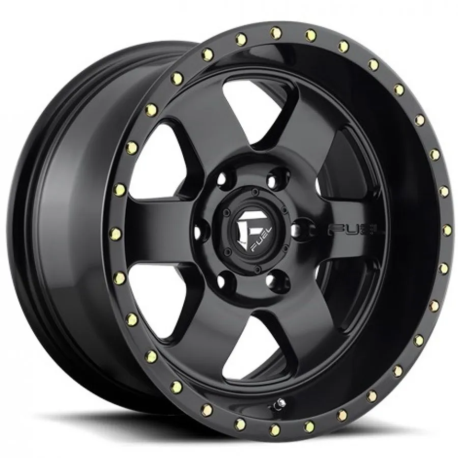 FUEL PODIUM 20X9 6/139.7 20P DULL BLACK 108