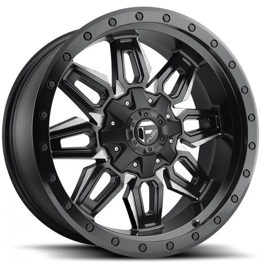 FUEL NEUTRON 20X9 12H 6/135 6/139.7 20P MATTE BLACK MILLED (NBD) 106.4