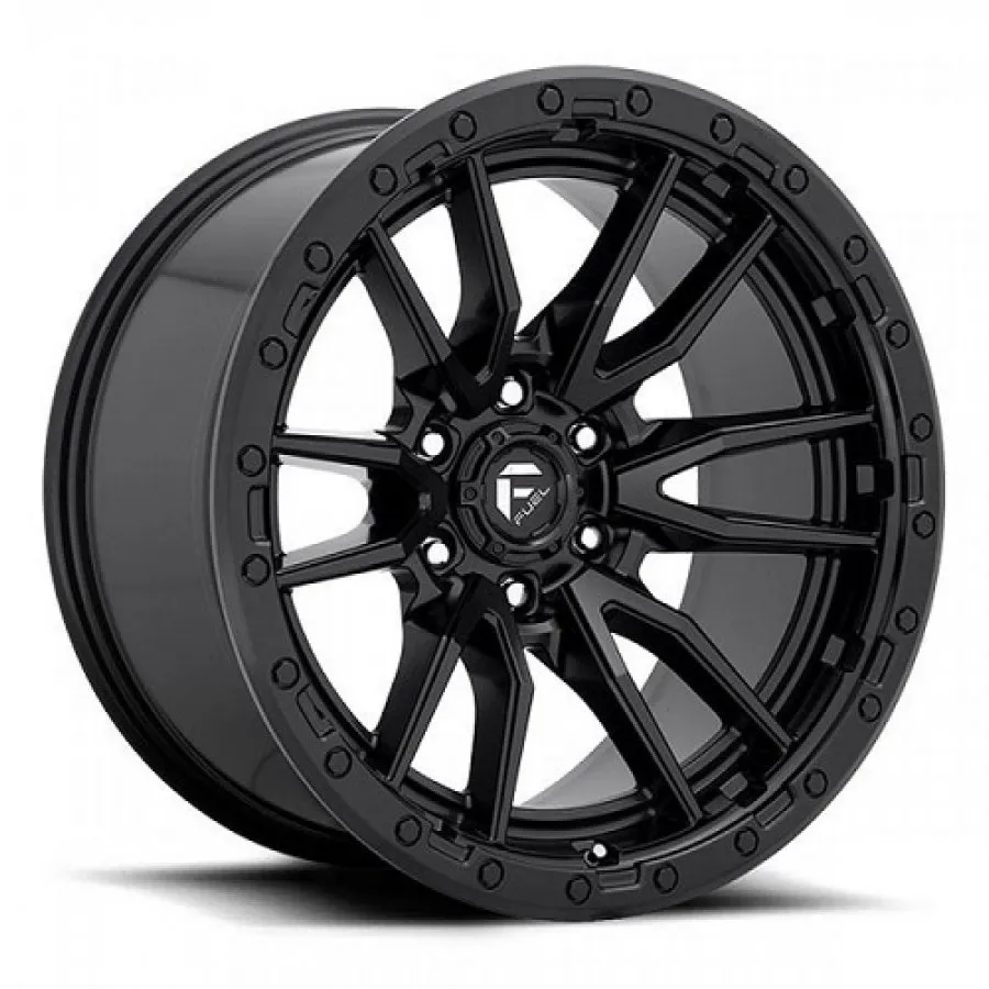 FUEL REBEL 20X9 6/139.7 20P MATTE BLACK 