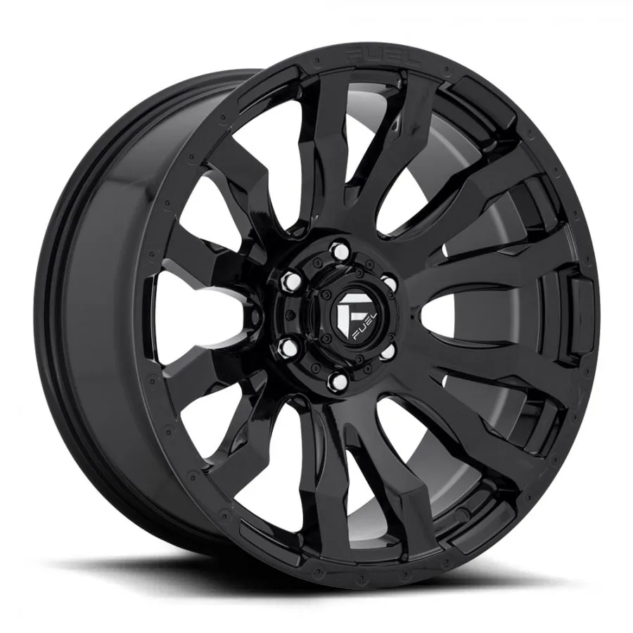 FUEL BLITZ 18X9 6/139.7 20P GLOSS BLACK (BL) 106.1