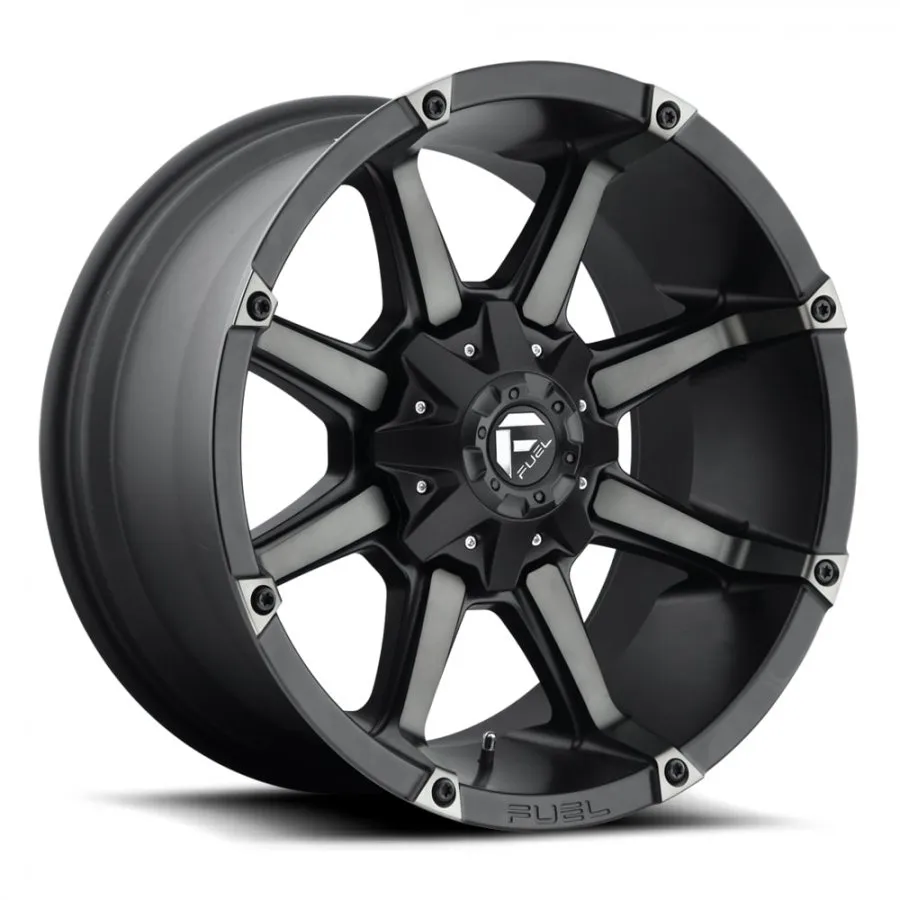 FUEL COUPLER 17x9 6/139.7 12N Matte BLACK DARK TINT