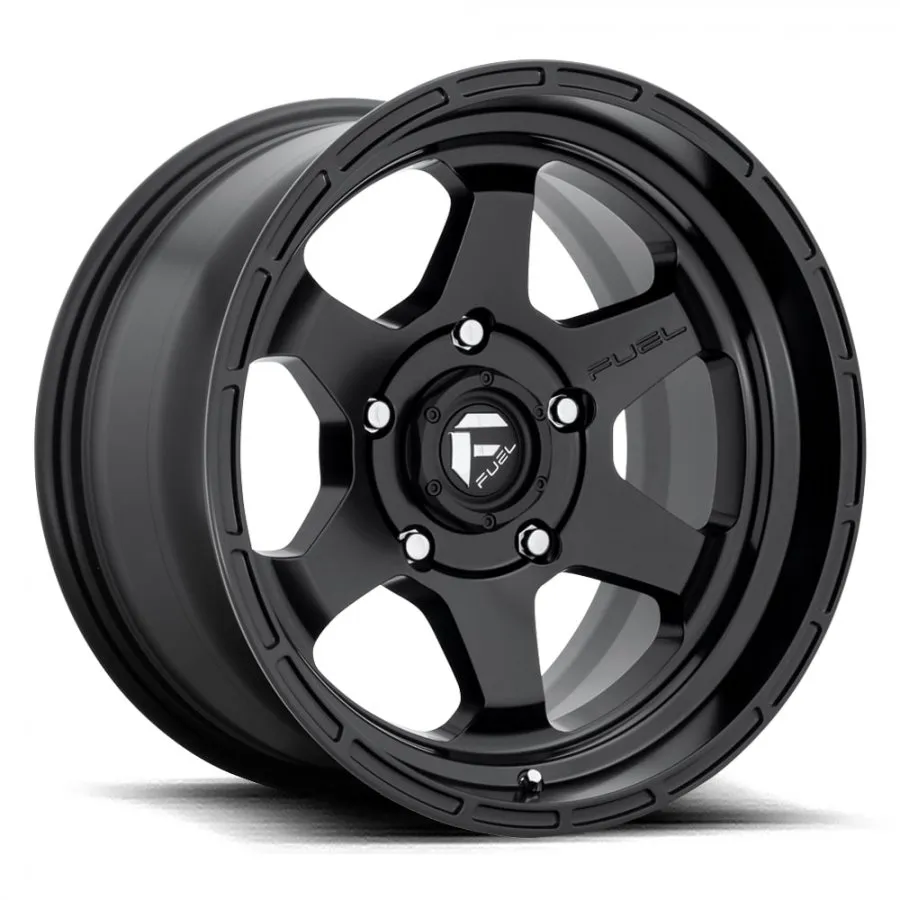 FUEL SHOK 18X9 6/139.7 20P MATTE BLACK D664 106.1