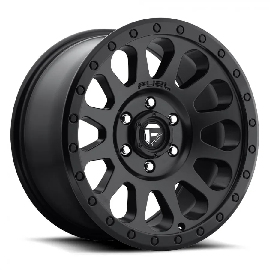 FUEL VECTOR 17X8.5 6/139.7 7P MATTE BLACK 108