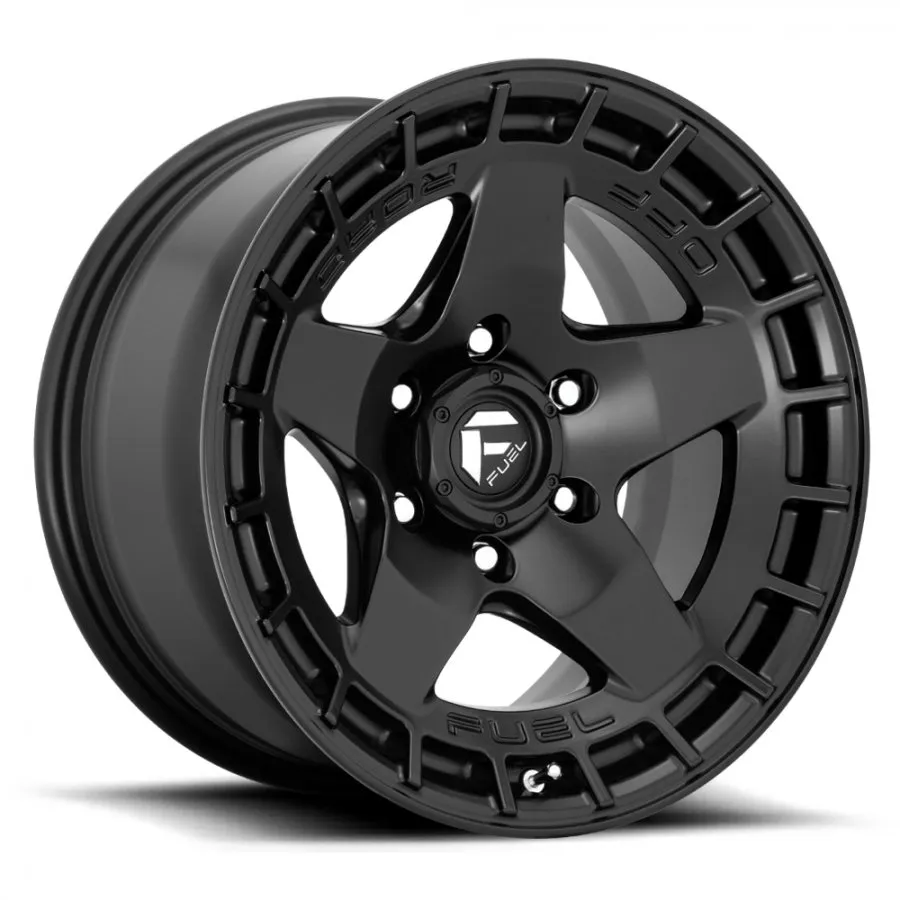 W FUEL Warp 20X9 5/127 ET 1 MATTE BLACK 71.5