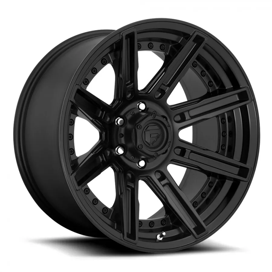 FUEL ROGUE 20X9 6/139.7 1P GLOSSY BLACK MATTE BLACK