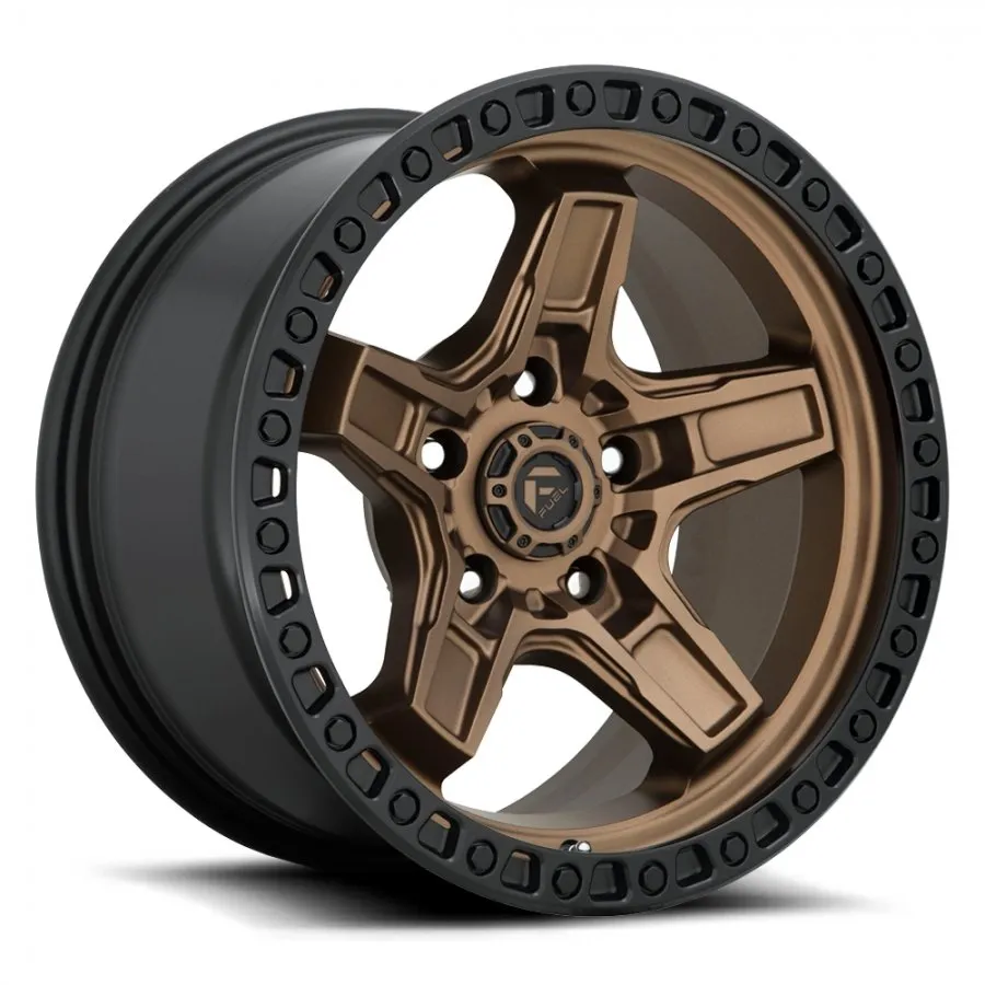 FUEL KICKER 20x9 6/139.7 ET20 MATTE BRONZE / BLACK RING 106.1