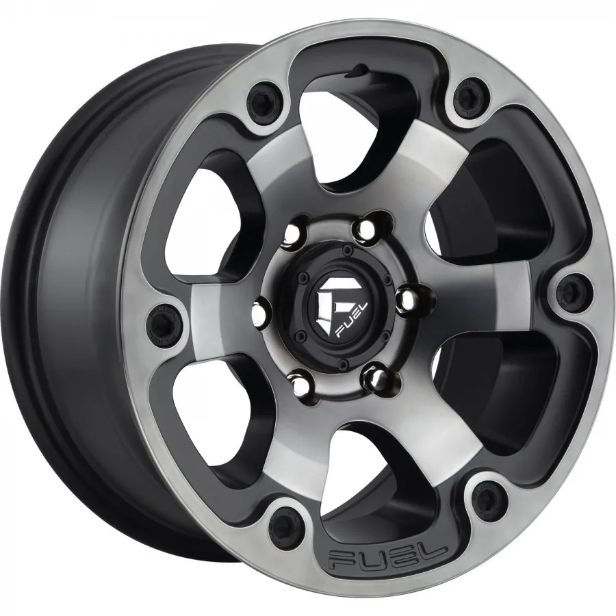 FUEL BEAST 17X9 6/139.7 20P Matte BLK MACH