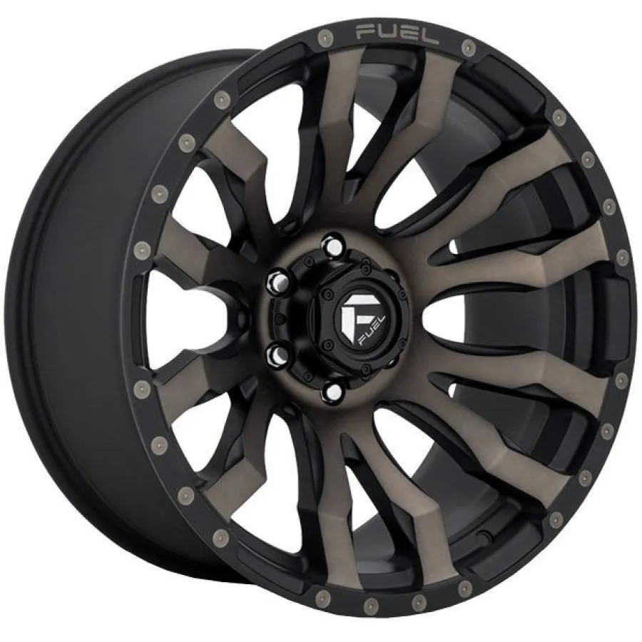 W FUEL BLITZ 18X9 5/150 20P BLACK TINTED FACE