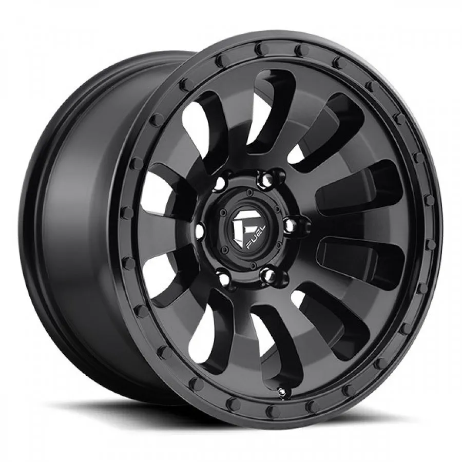 FUEL TACTIC 17X9 6/139.7 -12 BLACK